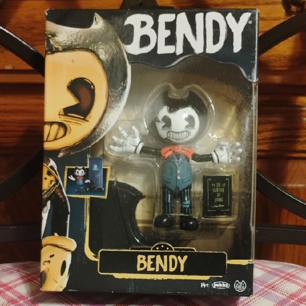 🖤 Bendy and the Ink Machine – Bendy Figure (NIB) 🖤